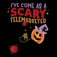 I've Come As A Scary Telemarketer Joke Halloween Costume Cropped Sweater | Artistshot