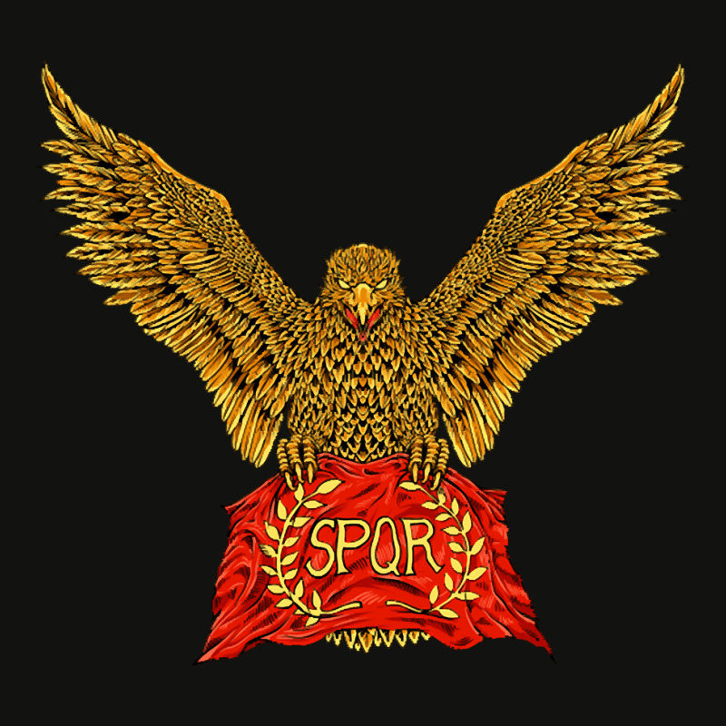 Roman Legion Eagle With Flag, Roman Legion Eagle With Flag Art, Roman  Scorecard Crop Tee by cm-arts | Artistshot