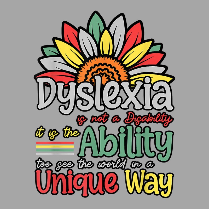 Dyslexia Is Not Disability Dyslexia Awareness Silver Ribbon T Shirt Toddler Sweatshirt by cm-arts | Artistshot