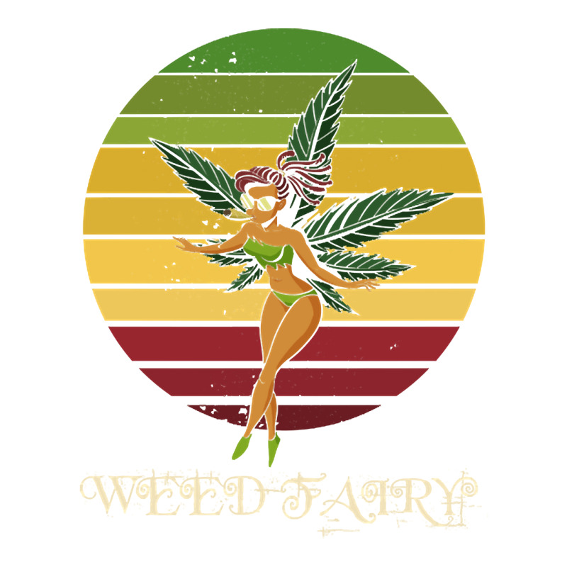 Weed Fairy, Weed Fairy Art, Weed Fairy Painting, Weed Fairy Vintage, W Sticker | Artistshot