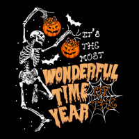 Its The Most Wonderful Time Of Year Skeleton Dance Halloween Adjustable Cap | Artistshot