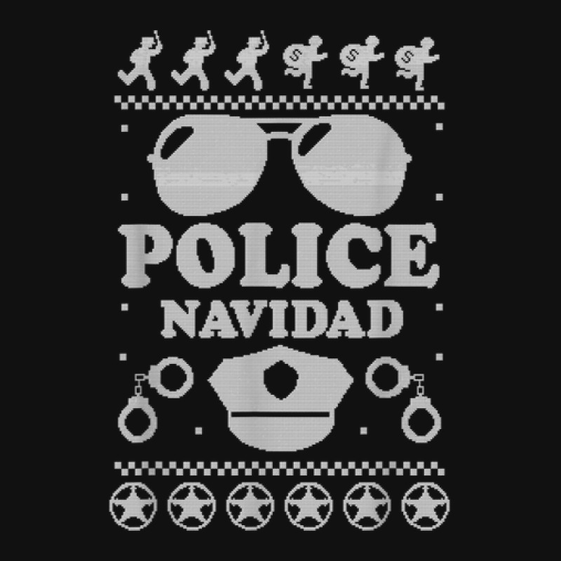 Police Navidad Funny Ugly Christmas Front Car Mat | Artistshot