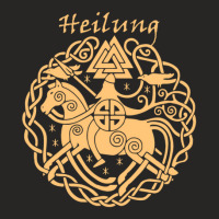 Heilung Horse Viking Warrior Mythology Ladies Fitted T-shirt | Artistshot