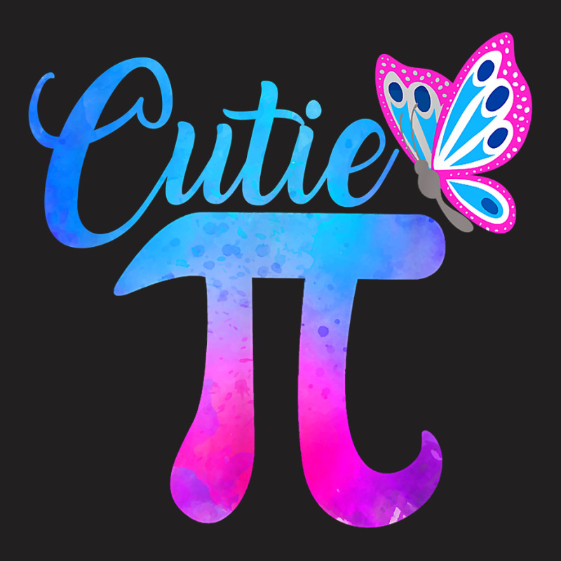 Cute & Funny Cutie Pi Math Pie Butterfly Adorable Math Pun T Shirt T-shirt | Artistshot