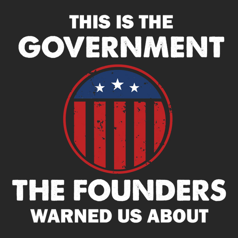 This Is The Government Our Founders Warned Us About  Funny 4th July Us Men's T-shirt Pajama Set | Artistshot