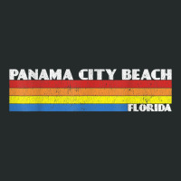 Retro 80s Panama City Beach Florida Fl Souvenir T Shirt Women's Triblend Scoop T-shirt | Artistshot