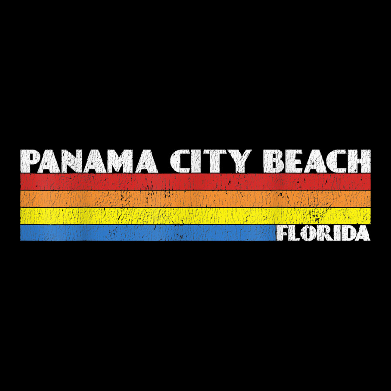 Retro 80s Panama City Beach Florida Fl Souvenir T Shirt Long Sleeve Baby Bodysuit by cm-arts | Artistshot