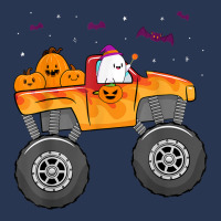 Funny Halloween Ghost Monster Truck Cute Bats Pumpkin Candy Ladies Denim Jacket | Artistshot