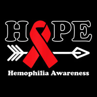 Hope   Hemophilia Awareness Red Ribbon Men's 3/4 Sleeve Pajama Set | Artistshot