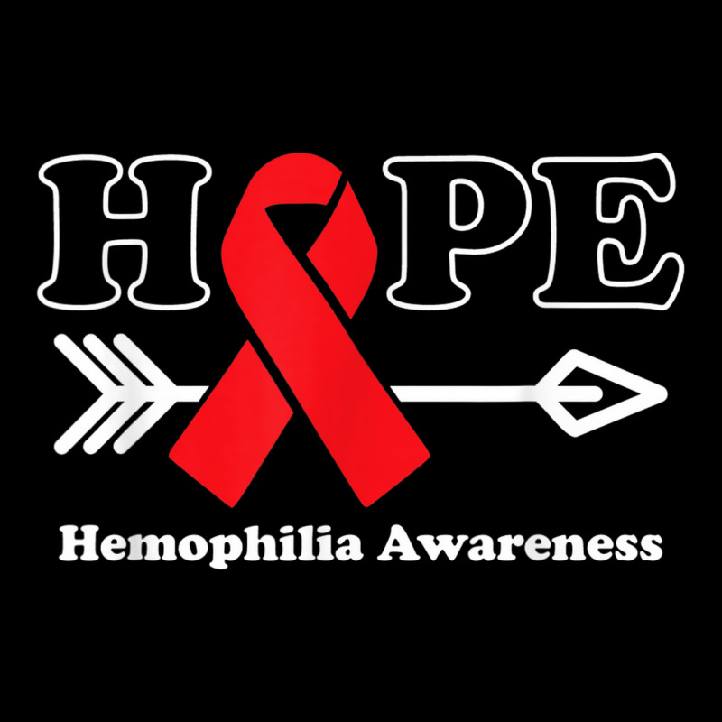 Hope   Hemophilia Awareness Red Ribbon Men's 3/4 Sleeve Pajama Set by Clinical | Artistshot