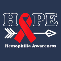 Hope   Hemophilia Awareness Red Ribbon Men Denim Jacket | Artistshot