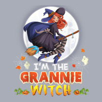 I'm The Grannie Witch Halloween Flying Broom Moon Ghost Tank Dress | Artistshot