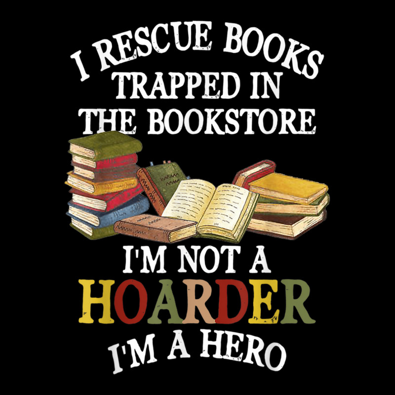 I Rescue Books Trapped In The Bookstore I M Not A Hoarder Women's V-Neck T-Shirt by Sombre | Artistshot