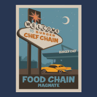 Food Chain Magnate Board Game Minimalist Travel Poster Style Gaming Ar Ladies Denim Jacket | Artistshot