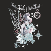 Tinkerbell-fairy---believe-fairies---faith-trust- Ladies Fitted T-shirt | Artistshot