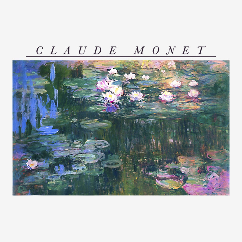 Trendy Claude Monet Lily Pad Picture T Shirt Youth 3/4 Sleeve by cm-arts | Artistshot