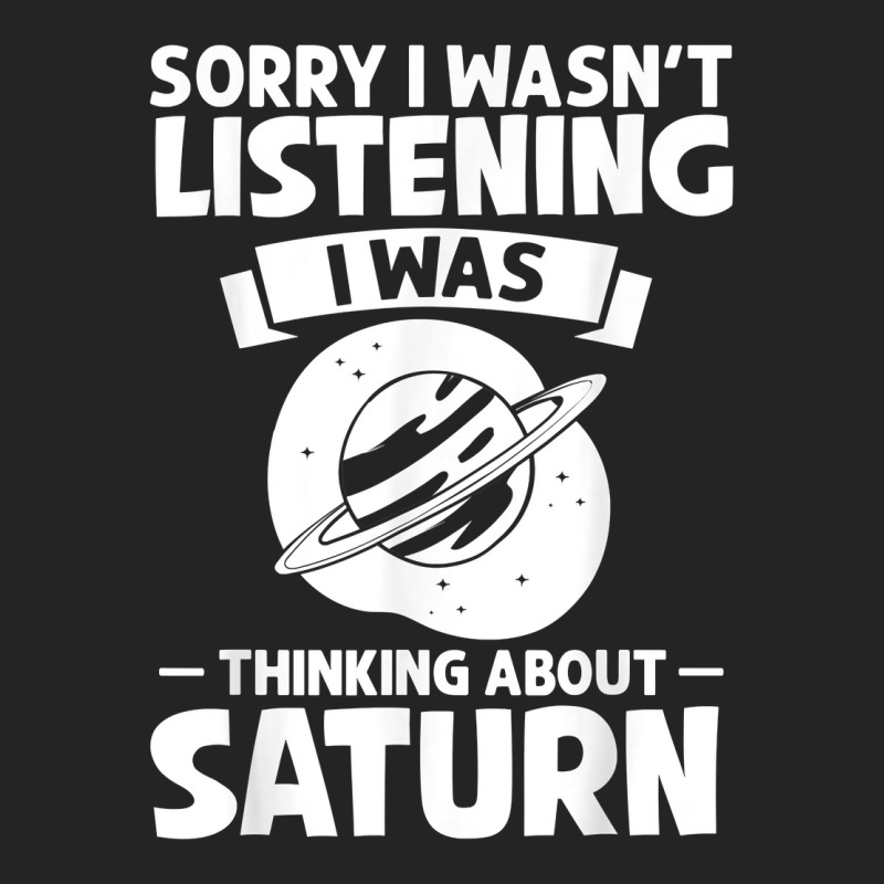 Saturn Planet Ring Solar System Gas Atmosphere Space T Shirt 3/4 Sleeve Shirt by cm-arts | Artistshot