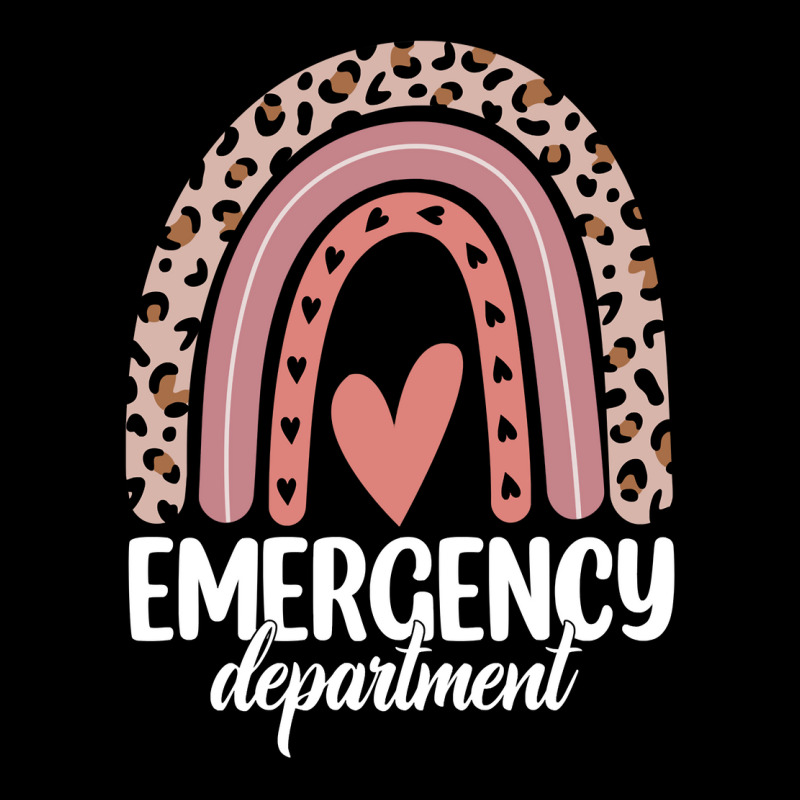 Emergency Department Rainbow Leopard Emergency Room Nursing Long Sleev Adjustable Cap | Artistshot