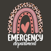 Emergency Department Rainbow Leopard Emergency Room Nursing Long Sleev Bucket Hat | Artistshot