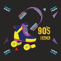 Back To 90's Ladies Fitted T-shirt | Artistshot