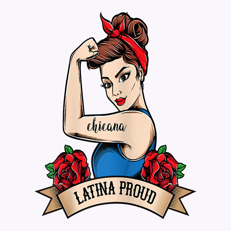 Womens Chicana Latinx Latina Proud Gift For Latina Regalo Novia T Shir Tank Top by cm-arts | Artistshot