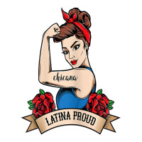 Womens Chicana Latinx Latina Proud Gift For Latina Regalo Novia T Shir Zipper Hoodie | Artistshot