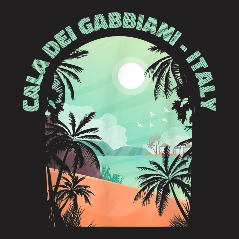 Cala Dei Gabbiani Souvenir   Italy Reminder T-shirt | Artistshot