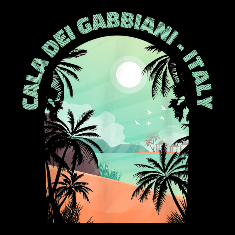 Cala Dei Gabbiani Souvenir   Italy Reminder Pocket T-shirt | Artistshot