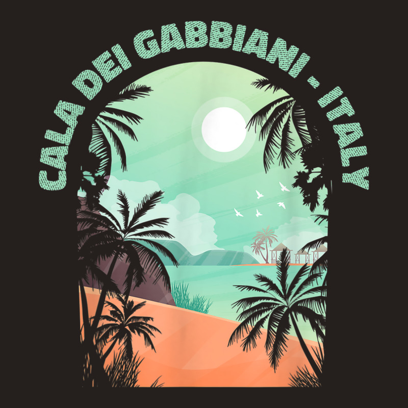 Cala Dei Gabbiani Souvenir   Italy Reminder Tank Top | Artistshot