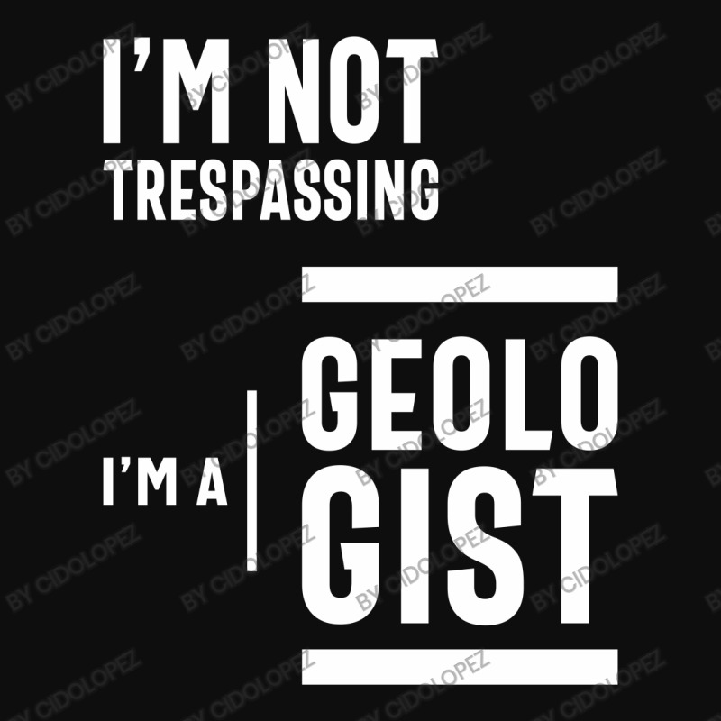 I'm Not Trespassing, I'm A Geologist Crop Top by cidolopez | Artistshot