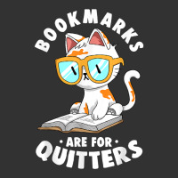 Bookmarks Are For Quitters Cute Nerdy Kitty Bookworm Gift T Shirt Baby Bodysuit | Artistshot