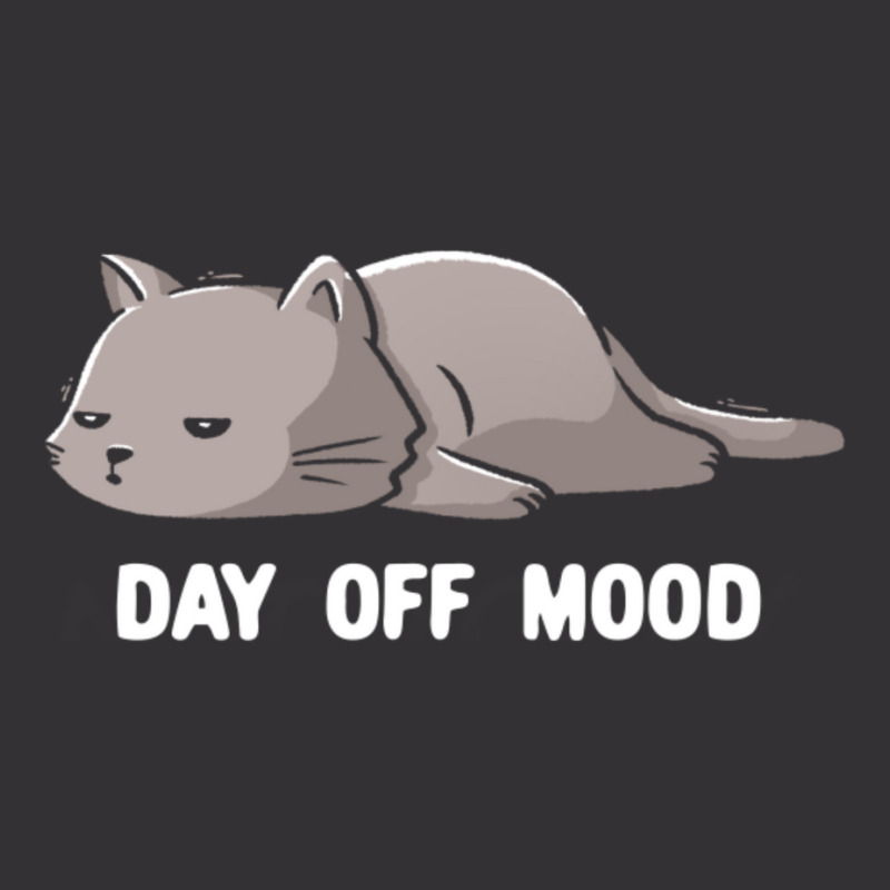 Day Off Mood Cute Lazy Cat Gift-8hnrd Vintage Hoodie by cm-arts | Artistshot