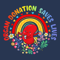 Organ Donation Saves Lives Rainbow Transplant Awareness Ladies Denim Jacket | Artistshot