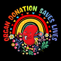 Organ Donation Saves Lives Rainbow Transplant Awareness Women's V-neck T-shirt | Artistshot