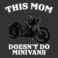 Funny Motorcycle Mom Biker Minivan Mother's Day Motor Bike Vintage Hoodie | Artistshot