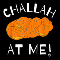 Challah At Me Rosh Hashanah Jewish Hanukkah T Shirt Adjustable Cap | Artistshot