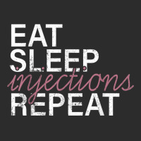 Vintage Eat Sleep Injections Repeat Med Spa Nurse Injector T Shirt Exclusive T-shirt | Artistshot