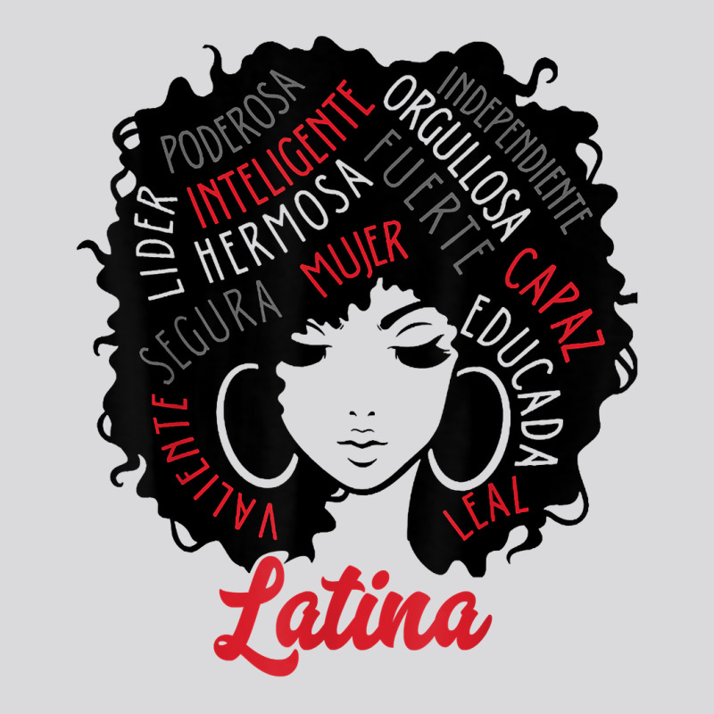 Empowered Latina Tee Educated Spanish Wording Tee Latina Af T Shirt Women's Triblend Scoop T-shirt by cm-arts | Artistshot