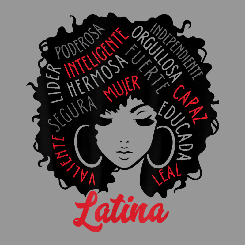 Empowered Latina Tee Educated Spanish Wording Tee Latina Af T Shirt Women's V-Neck T-Shirt by cm-arts | Artistshot