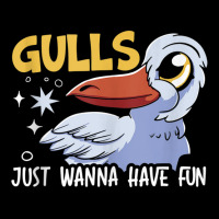 Gulls Just Wanna Have Fun Bird Whisperer Seabird Seagull Tank Top Long Sleeve Shirts | Artistshot