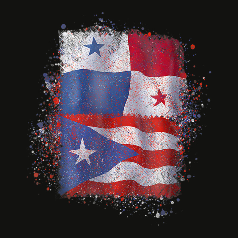 Puerto Rican Panamanian Love Tank Top Scorecard Crop Tee by cm-arts | Artistshot