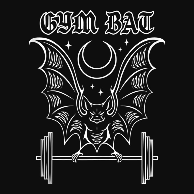 Gym Bat Gothlete Workout Vampire Bat And Moon Healthy Goth Tank Top Crop Top by cm-arts | Artistshot