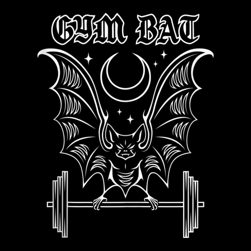 Gym Bat Gothlete Workout Vampire Bat And Moon Healthy Goth Tank Top Maternity Scoop Neck T-shirt by cm-arts | Artistshot