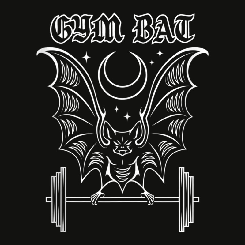 Gym Bat Gothlete Workout Vampire Bat And Moon Healthy Goth Tank Top Scorecard Crop Tee by cm-arts | Artistshot