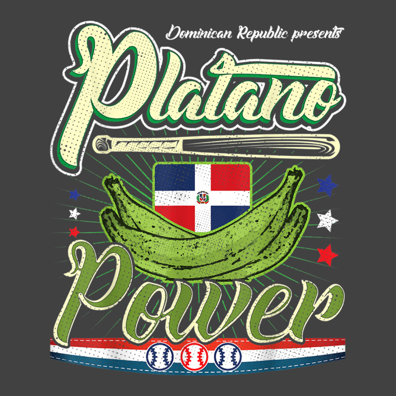 Dominican Republic Platano Power Baseball Dr Flag T Shirt Vintage T-shirt | Artistshot