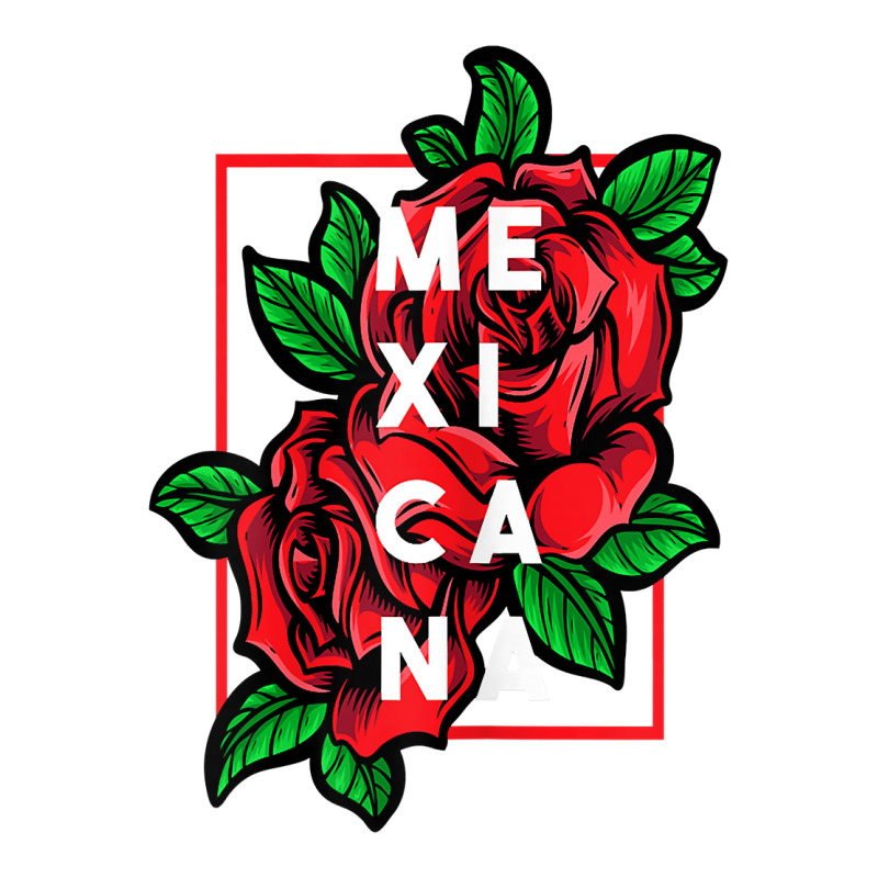 Womens Mexicana Latinx Latina Proud Gift For Mexican Girlfriend T Shir V-Neck Tee by cm-arts | Artistshot