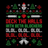 Ugly Xmas Sweater Deck The Halls With Beta Blockers Nurse Legging | Artistshot