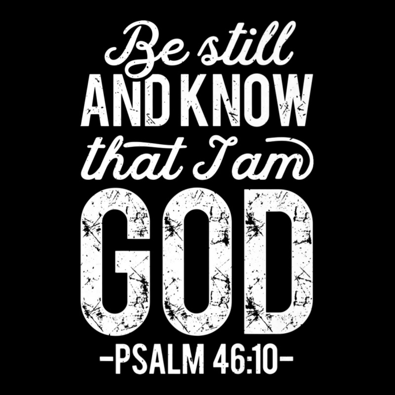 Be Still And Know That I Am God Christian Jesus-yust2 Fleece Short | Artistshot