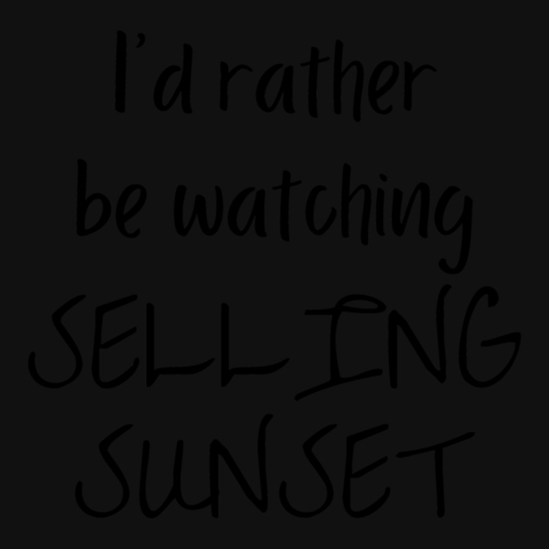 I Would Rather Be Watching Selling Sunset Skinny Tumbler | Artistshot