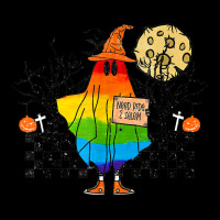 Hitchhiking Ghost Lgbtq Halloween Spooky Season Coming Out Fleece Short | Artistshot